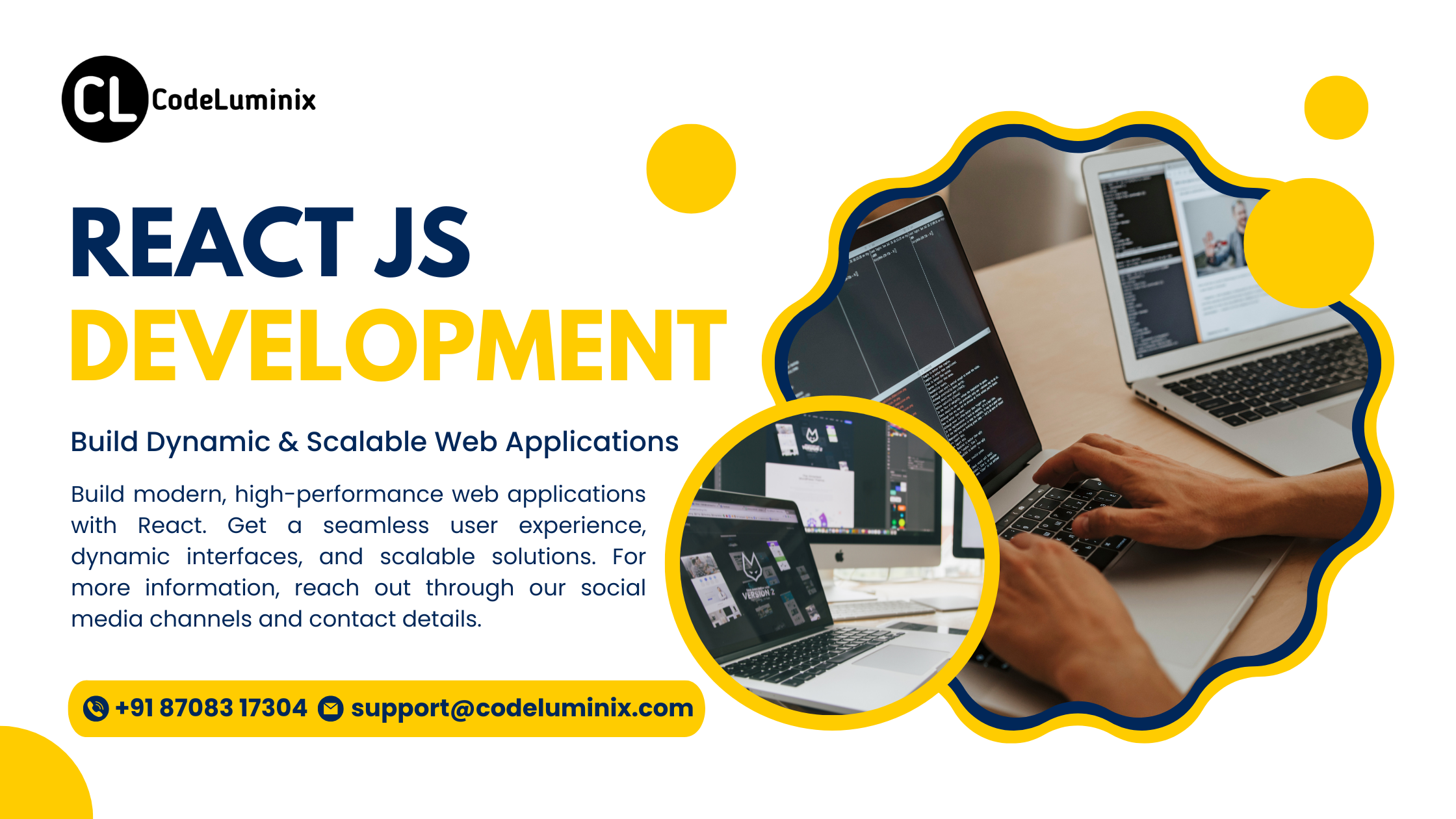 React JS Development: Build Dynamic & Scalable Web Applications